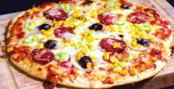 ODUN ATEŞİNDE PİZZA